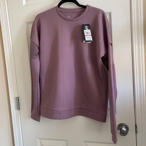 Under armour mesh insert sweatshirt